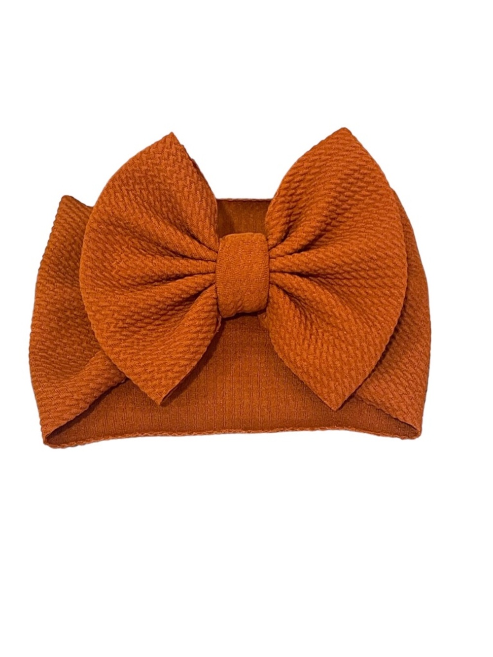 Pumpkin Orange Baby Head Wrap